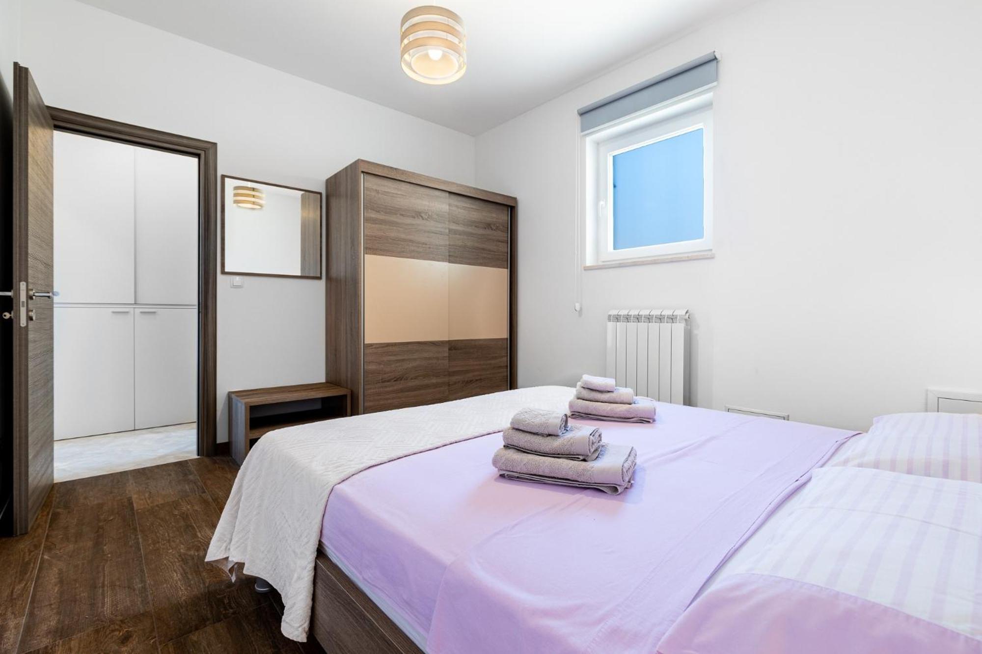 Apartments With A Parking Space Punat, Krk - 20553 חדר תמונה