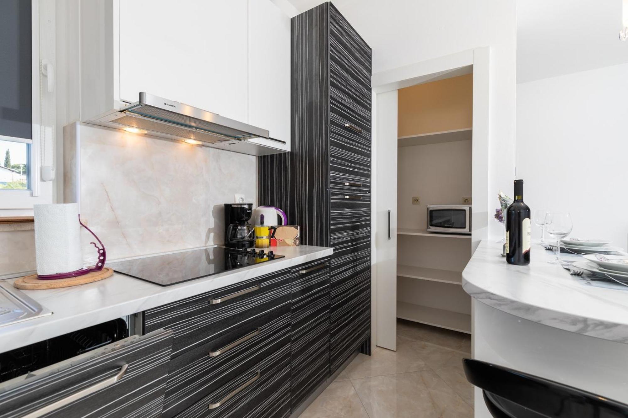 Apartments With A Parking Space Punat, Krk - 20553 חדר תמונה